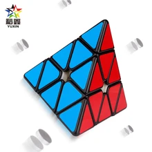 YUXIN Huanglong Professtional Pyramid Magnetic Magic Cube Speed Puzzle Cube Educational Toys cubo magico