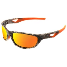 Для мужчин с камуфляжным принтом, поляризованные солнцезащитные очки рыболовные очки велосипедные очки UV400 защита gafas oculos. A16