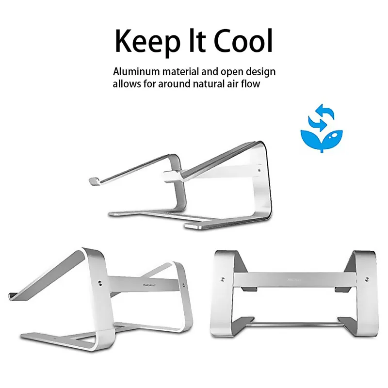 Notebook Stand Table For Laptop Ergonomic Desk Cooling Macbook Stand Laptopholder Aluminum Laptop Stand For Macbook Air Pro     