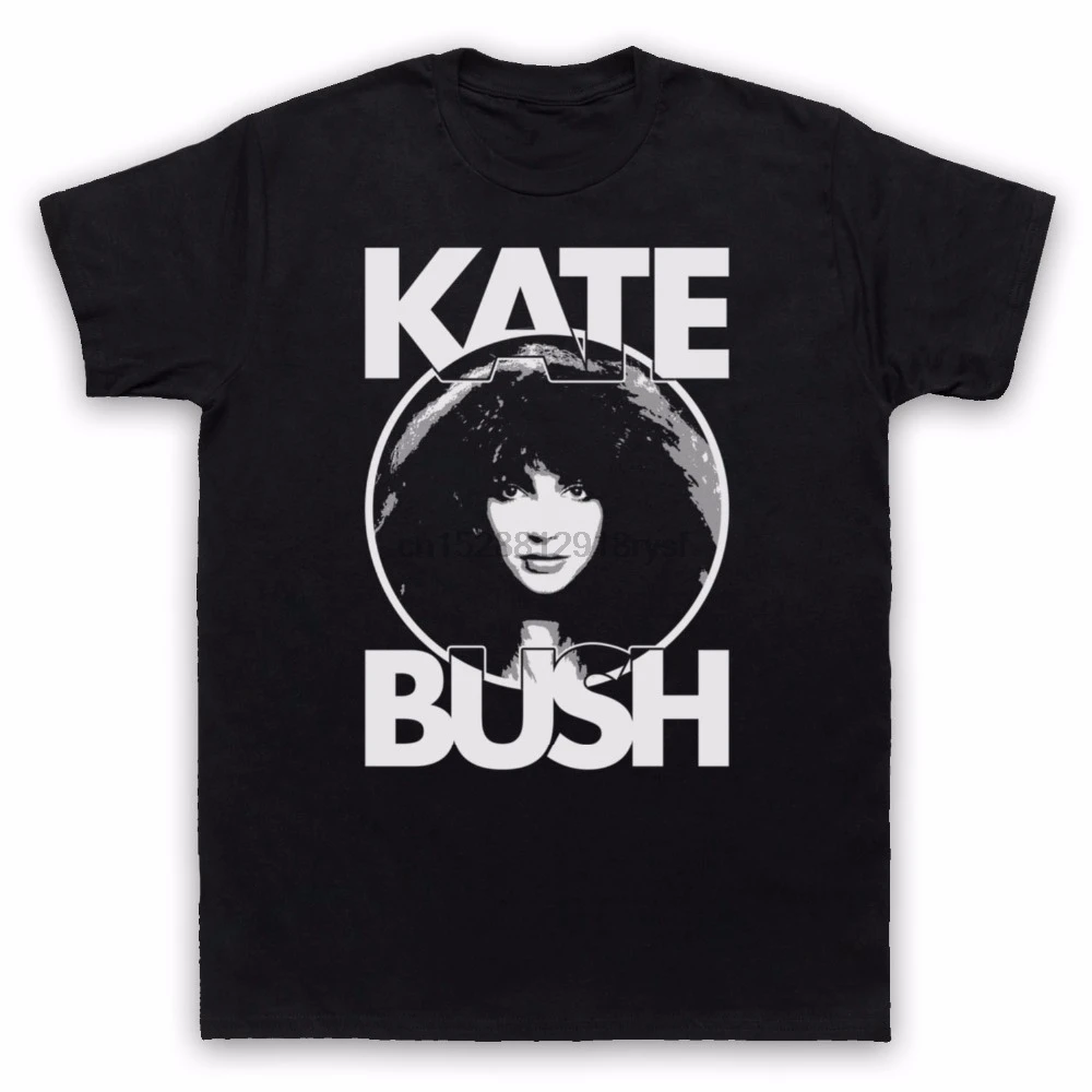 

KATE BUSH FACE ENGLISH ART ROCK ICON WUTHERING SINGER ADULTS ' KIDS T-SHIRT