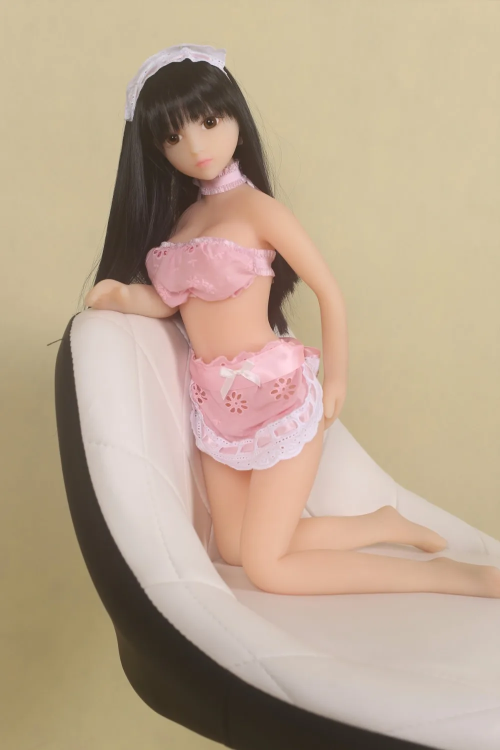 Hot 65cm Silicone Mini font b Sex b font font b Doll b font Vagina Real