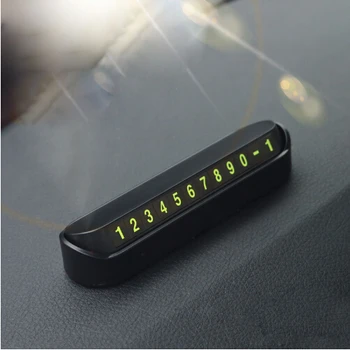 

New Car Styling Temporary Parking Card Phone Number Card For Audi A1 A2 A3 A4 A5 A6 A7 A8 B5 B6 B7 B8 C5 C6 Q2 Q3 Q5 Q7 TT S3 S4