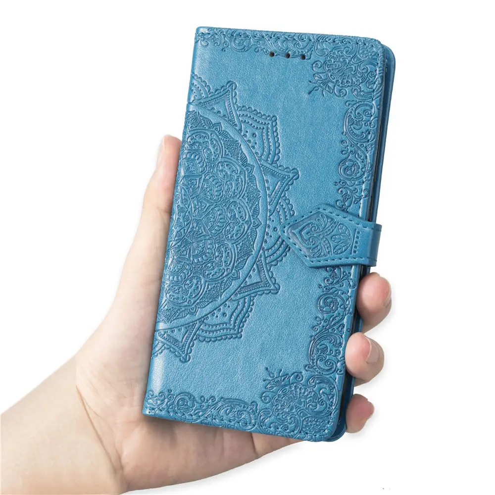 Кожаный чехол-бумажник с откидной крышкой чехлы для телефона huawei P30 Pro Y9 P Smart Z Plus Y5 Y6 Prime Y7 Pro Honor 10 Lite 10i V20 View 20 чехол С карманом для пластиковых карт - Цвет: Blue