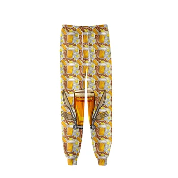 

Beer Bubble Drinks 3D Printed Jogger Pants Women/Men Fashion Streetwear Long Pants 2019 Hot Sale Trendy Sweatpants