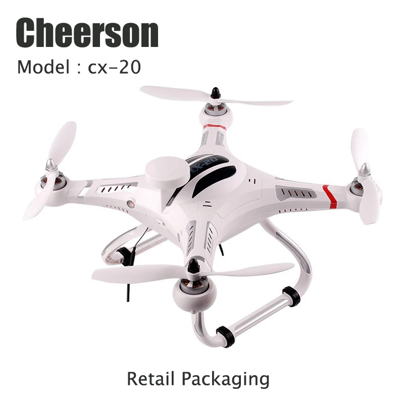Cheerson CX 20 Remote Control Helicopter 2 4GHz Frequency 6 Axis Gyro Quadcopter 4 Channels GPS
