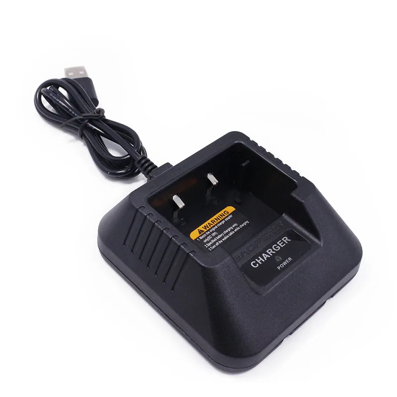 Baofeng UV-5R USB Настольная база/Автомобильное зарядное устройство для Pofung UV5R UV-5RE DM-5R DM5R Plus li-ion зарядное устройство CB радио Walkie Talkie