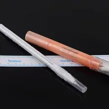 1 шт. тату Кожа маркер для пирсинга маркировочная ручка для бровей Тату инструмент писчий+ 1 шт. волшебный ластик и Dodge Trace для точечной ручки