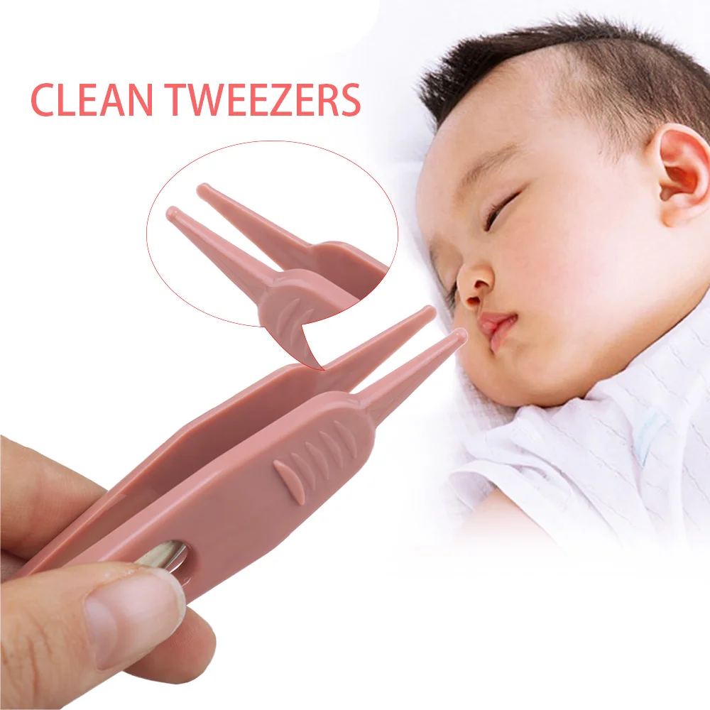 Светодиодный детский Пинцет для чистки Ear Cleaner инструменты Ear нос палочки пупок Очиститель Remover пластиковый светодиодный фонарь Forcep уход за телом