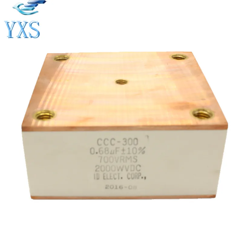 CCC 300 0 68 мкФ 700VRMS 2000WVDC резонансный высокочастотный сварочный аппарат 700VAC водяной