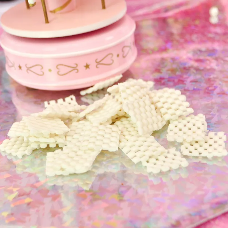 Beige 1 сумка 15 г слайм DIY Аксессуары игрушка пена Crispbread формы Slime поставки наполнитель украшения подарок игрушка для детей и взрослых - Цвет: Beige