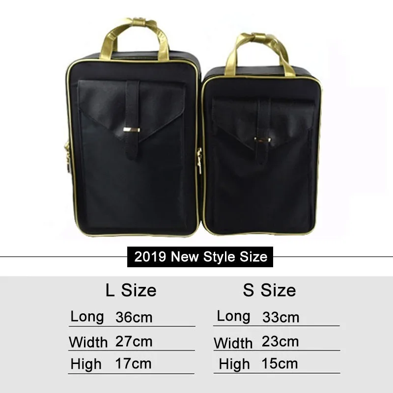 Профессиональный косметический Чехол, большая емкость, коробка для хранения косметики, Женский органайзер для макияжа, косметический инструмент для ногтей, чехол для костюма, Bolso Mujer