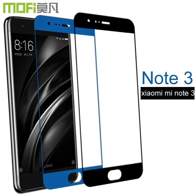 xiaomi-mi-note3-glass-full-cover-Mofi-film-protector-xiaomi-mi-note-3-anti-knock-screen