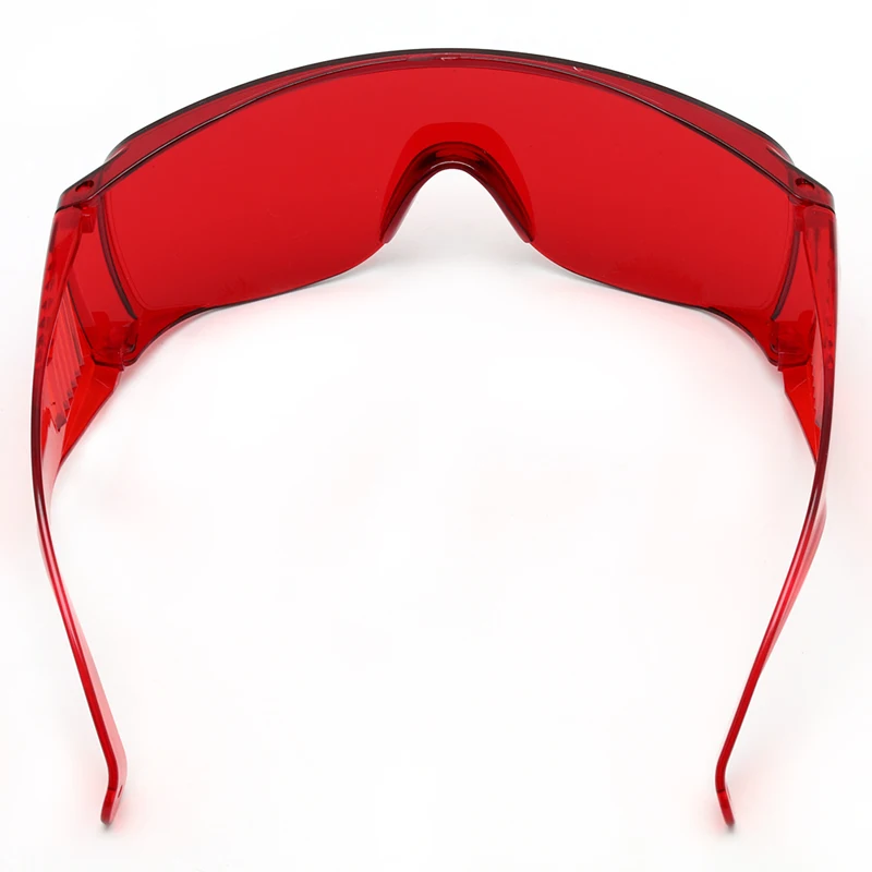 Новые красные очки защитный глаз отверждения светильник Отбеливание УФ для стоматолога