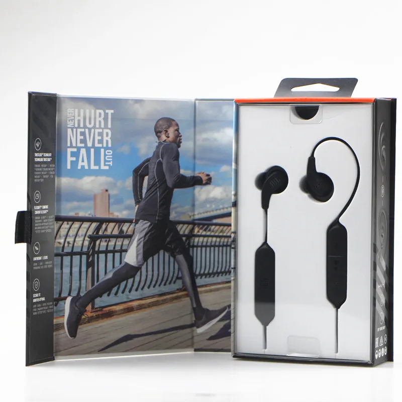 JBL ENDURANCE RUNBT Wireless Bluetooth Sports Headphones Free Calling IPX5 Waterproof Headset Magtic Earphones with Microphone