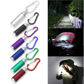 

Mini Pocket LED Flashlights Portable Keychain Keyring Handy LED Light Camping Flashlight Torch Lamp Lights