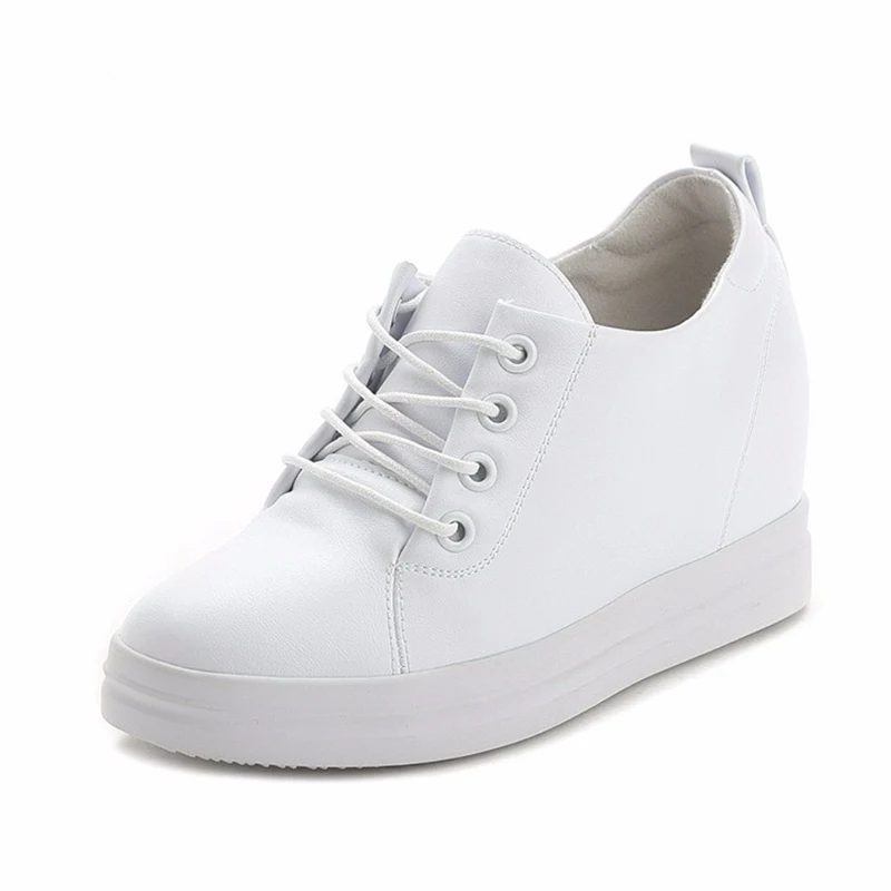 aldo white wedge sneakers