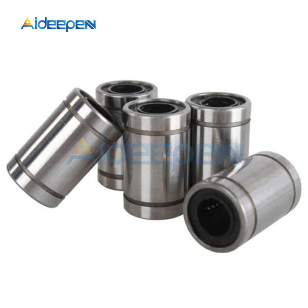 

5Pcs/lot LM8UU Linear Bushing 8mm CNC Linear Bearings for Rods Liner Rail Linear Shaft Parts