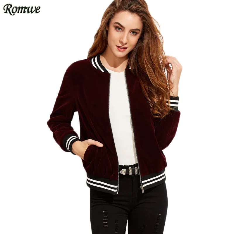 Popular Burgundy Jacket Women-Buy Cheap Burgundy Jacket