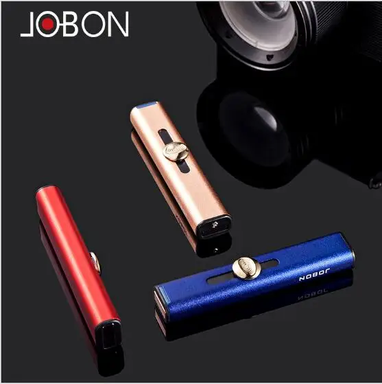 Jobon USB зарядка зажигалка электронные ультра тонкие аксессуары для