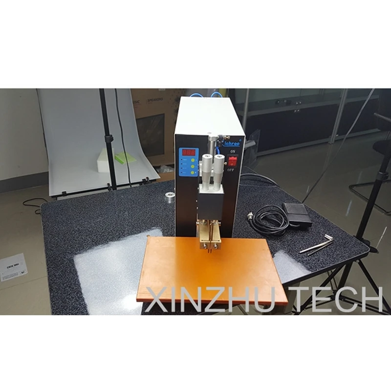 3KW пневматический импульсный Аккумуляторный аппарат для точечной сварки батарейный блок точечной сварки 220 В