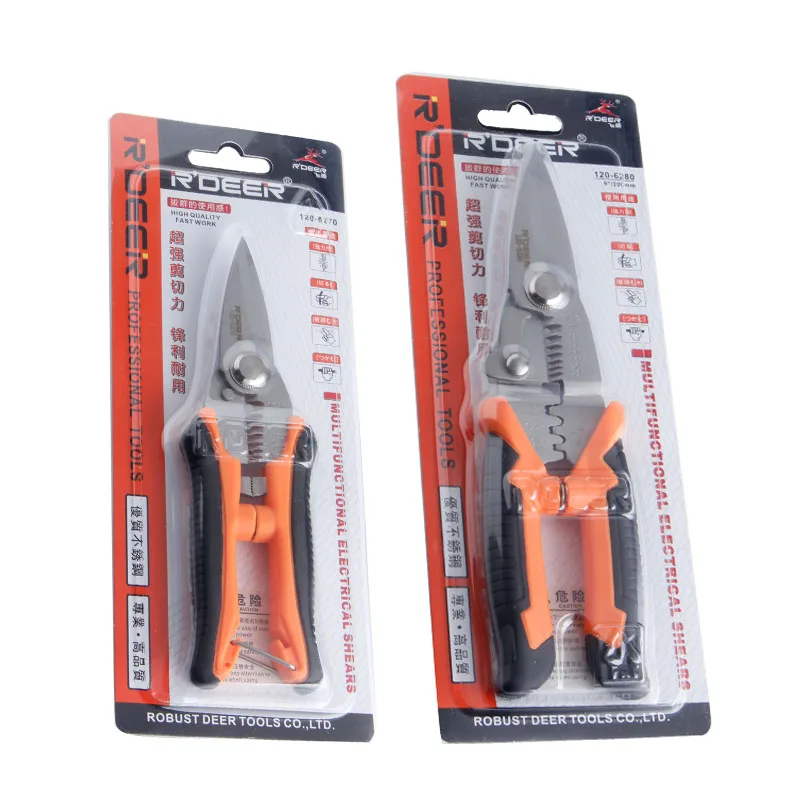 Плоскогубцы для обжима RDEER 7 &quot/8&quot многофункциональные ножницы зачистки