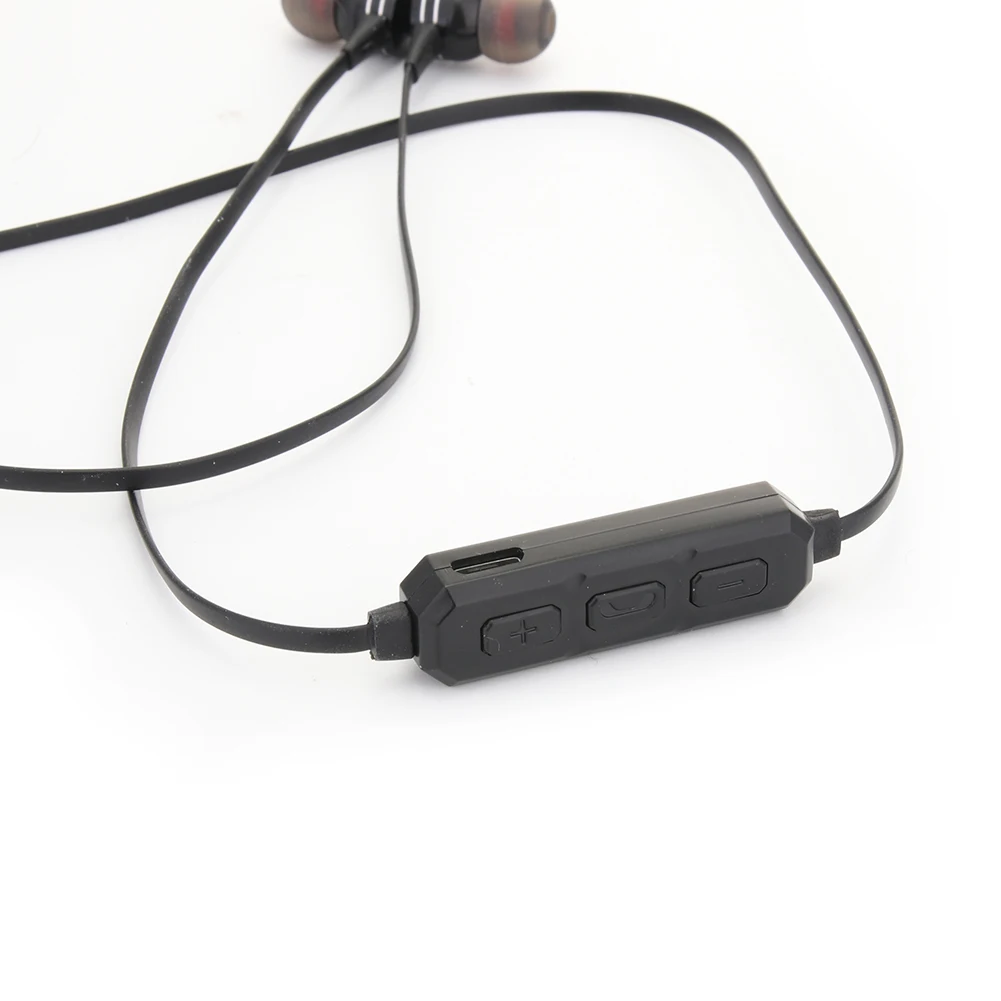 Беспроводные спортивные наушники Bluetooth 4 1 магнит вкладыши гарнитура Спорт Бег с
