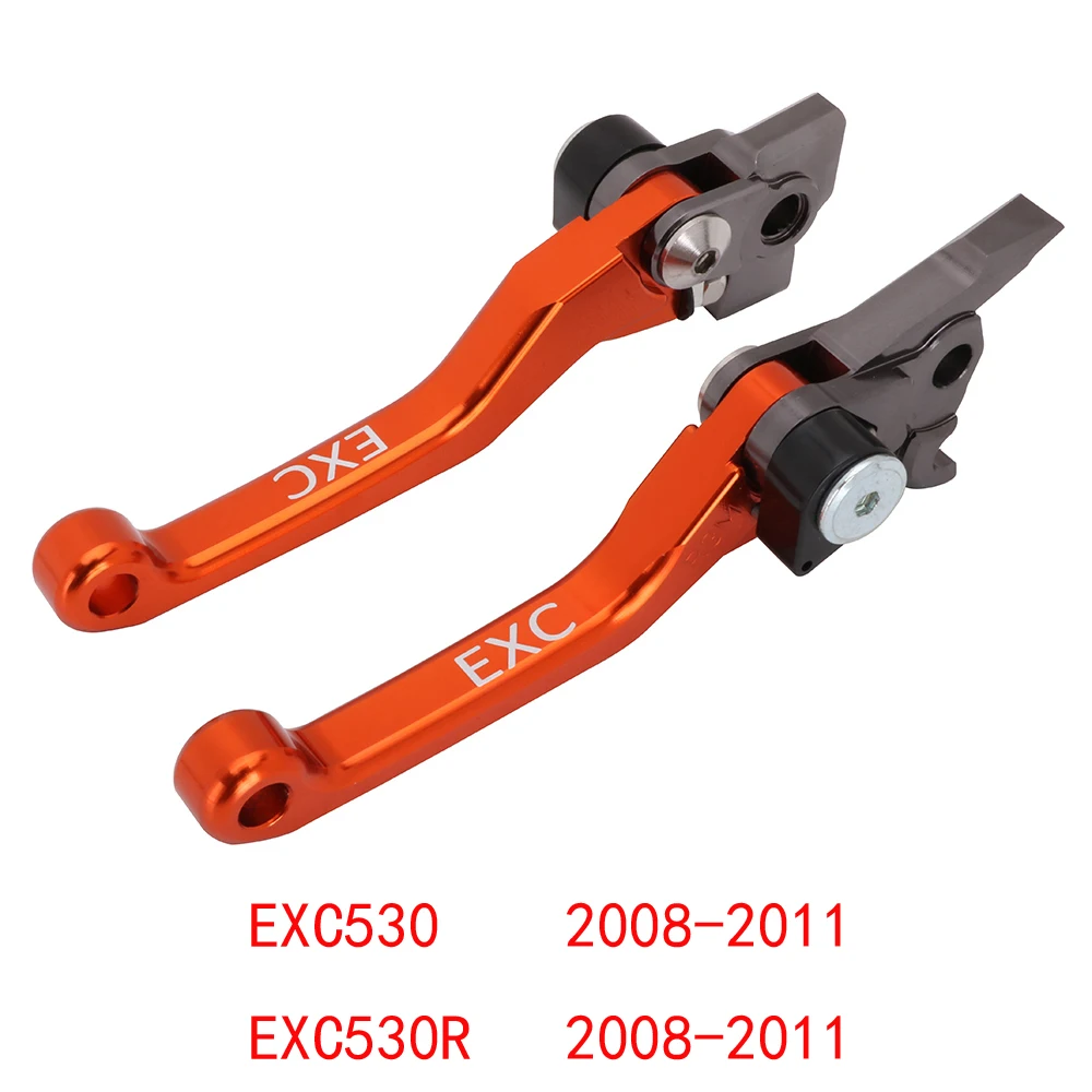 Мотоцикл с ЧПУ Сводные тормозной рычаг сцепления для KTM EXC125 EXC200 EXC250 EXC300 EXC350F EXC400 EXC450 EXC500 EXC525 EXC530 шесть дней - Цвет: EXC530 R 08-11