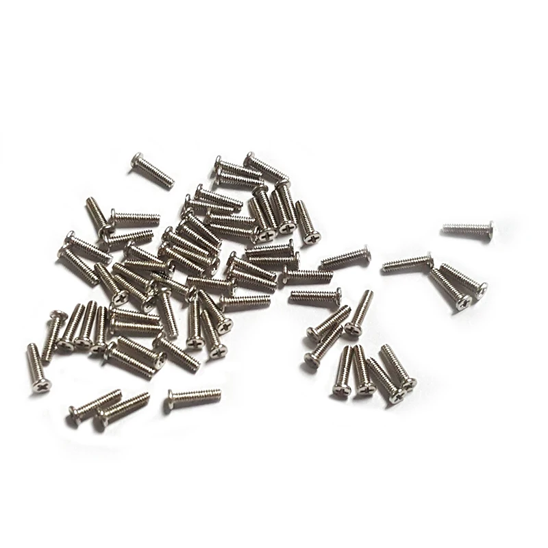 

PM Phillips Pan Head Screw Cell Phone Clock Screw M1.2 Small Screw Electronic Product Screw 1000PCS