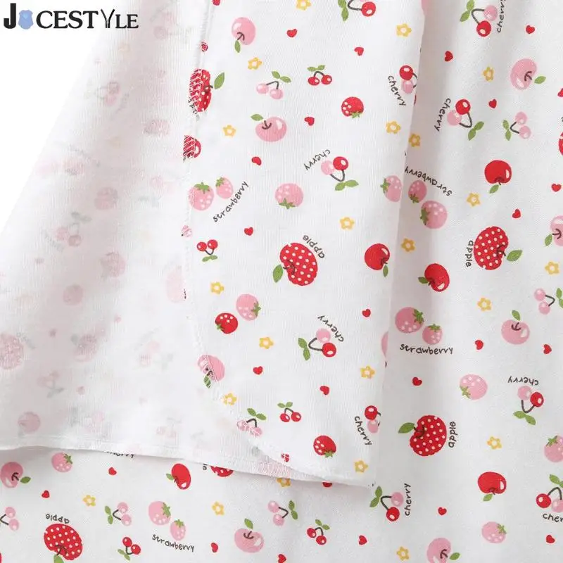 Jocestyle с фруктовым принтом для малышей одеяло для новорожденного ребенка пеленать мягкие хлопковые пеленки Обёрточная бумага детские постельные принадлежности для сна Одеяло s