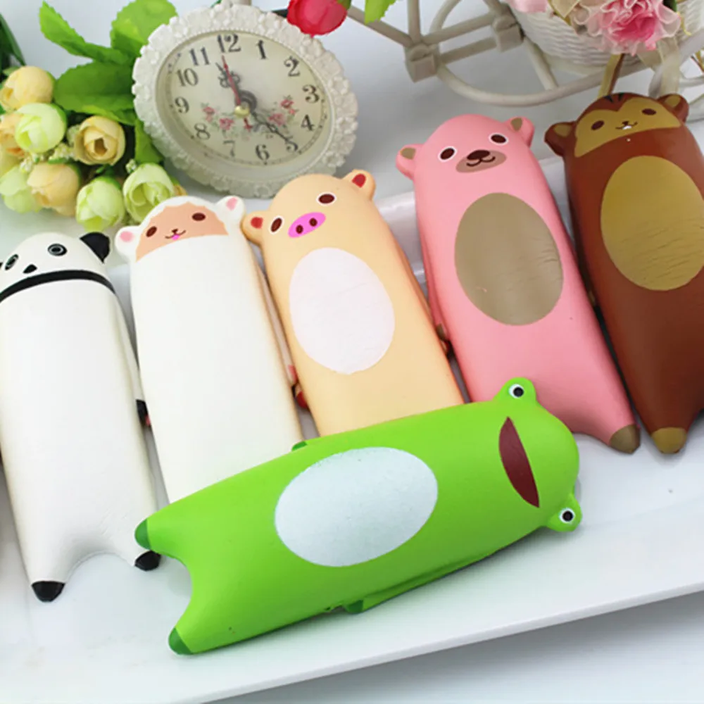 

Squishy Cute Animal Bread Phone Straps Slow Rising Bun Charms Gifts Toys Little Cat Pig Funny Antistress Toy Collections