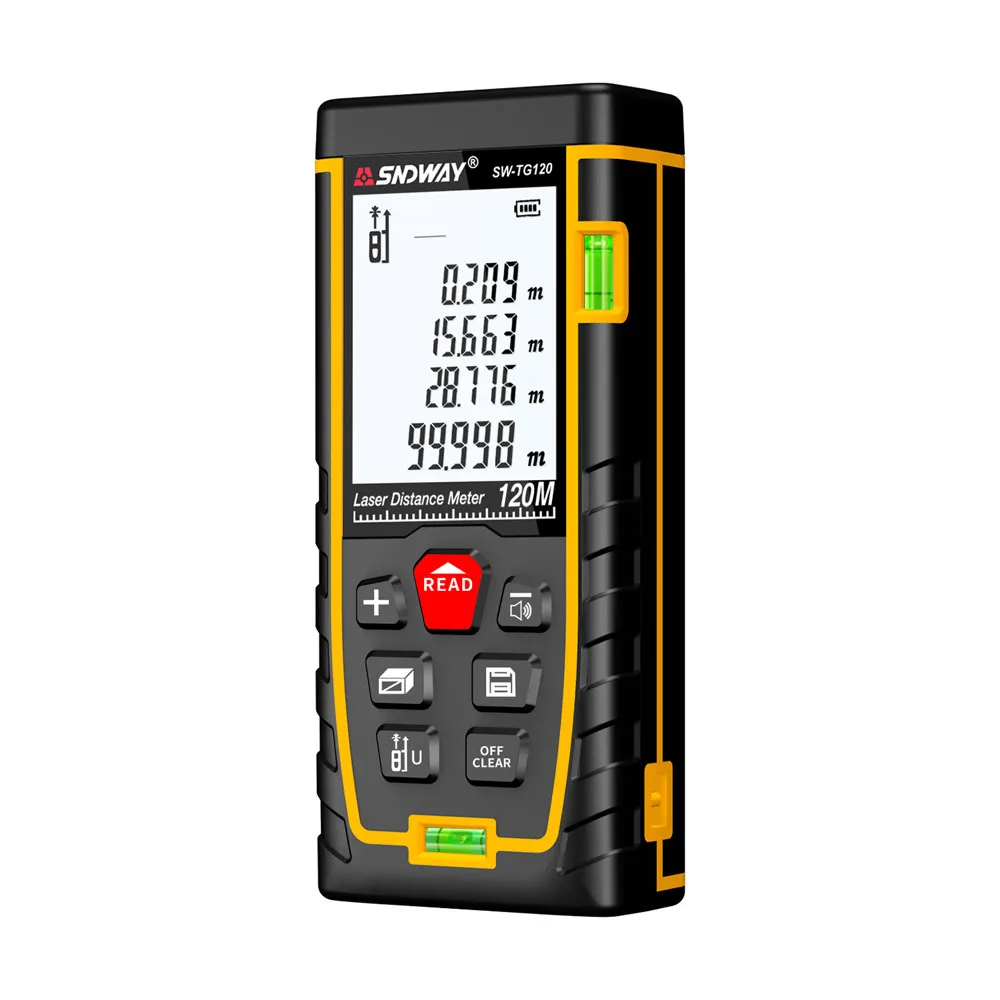 SNDWAY120M laser distance meter laser range finder Laser rangefinder Digital Laser Tape Measure ruler Roulette Diastimeter Tool SNDWAY120M laser distance meter laser range finder Laser rangefinder Digital Laser Tape Measure ruler Roulette Diastimeter Tool