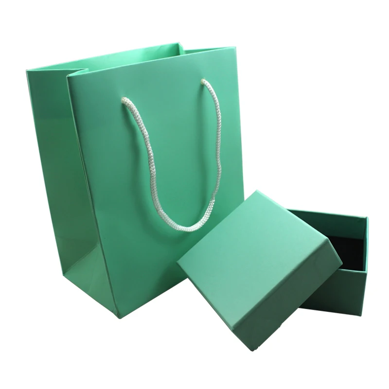 jewelry box  gift bag boxes for jewelry set necklace and earrings high quality paper box for jewelry