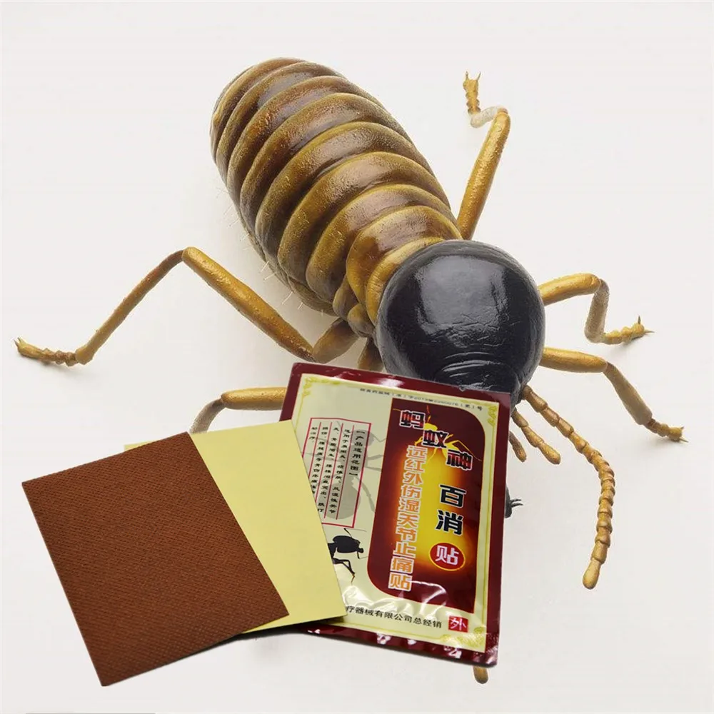 

DISAAR 8PCS/bag Meridians Black Ant Essential oil Patch Plaster Assist treatment for Cervical Rheumatism Arthritis