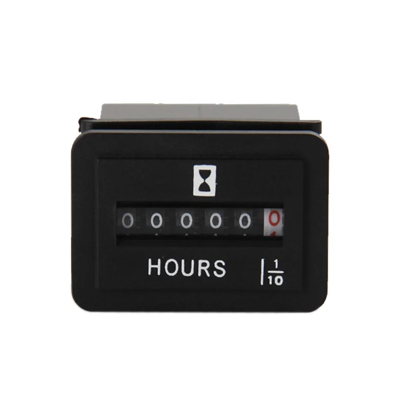 Goede 99999.9 Snap In Vehicle Boot Vrachtwagen Motorfiets mechanische Urenteller Ophopen timer teller voor generator RL HM001 AC 110 ~ 250 V