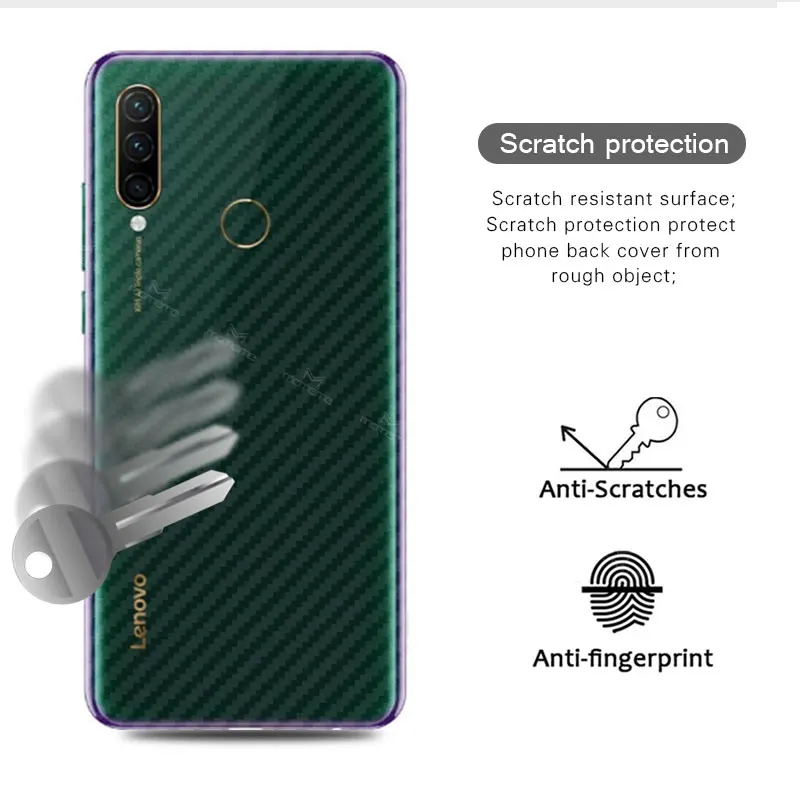 Для Lenovo z6 pro z6lite 3D защитная задняя пленка из углеродного волокна для K5 Pro z5 s z5s lite