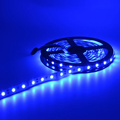 2016 Новинка светодиодная лента 60LED / M 300LED Epistar СМД 5050 RGB DC12V не водонепроницаемая 44