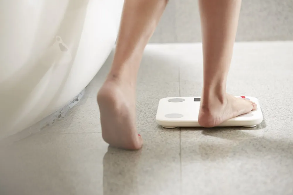 Оригинальные Yunmai мини умные весы с функцией Bluetooth, цифровые весы для похудения и потери жира, BMI, скорость мышц, 11 данных о теле