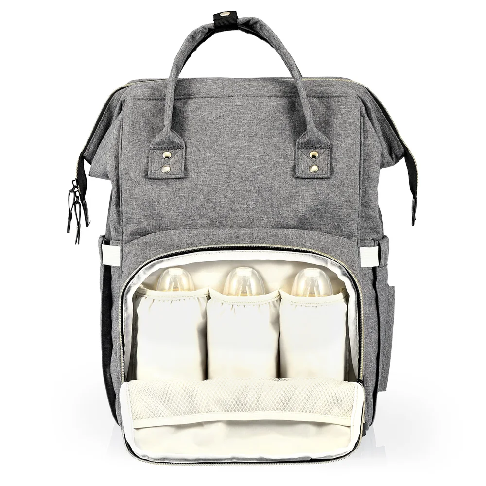 Fashion Baby Diaper Bag Waterproof Large Capacity Multi Function Diaper