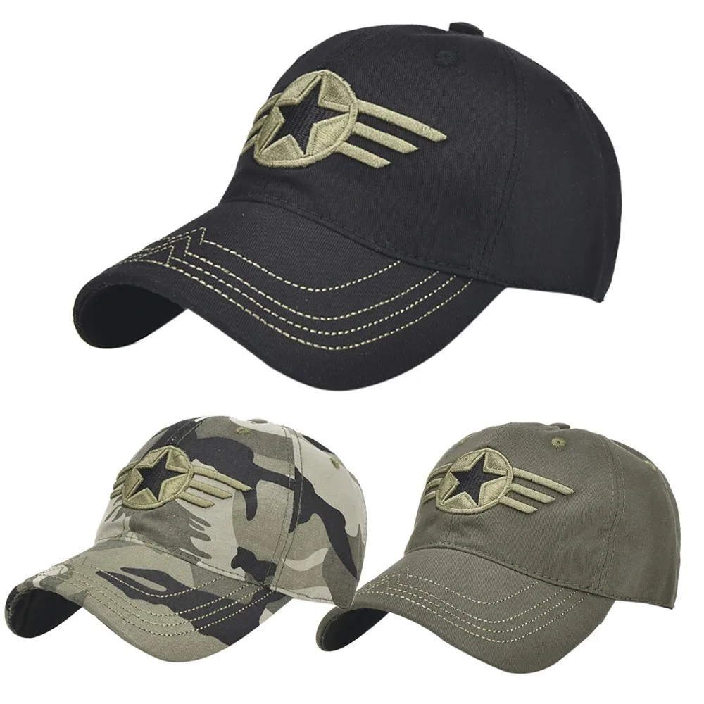 

Men Women Baseball Cap Camouflage Trucker Dad Hat Unisex Adjustable Embroidery Fashion Hip-Hop Sun Protection Sport Cap casquett