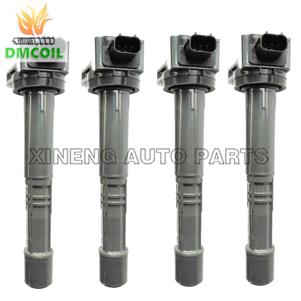4 PCS HQ IGNITION COIL FOR HONDA CIVIC ACCORD VIII CR V III 2.0L 2.4L
