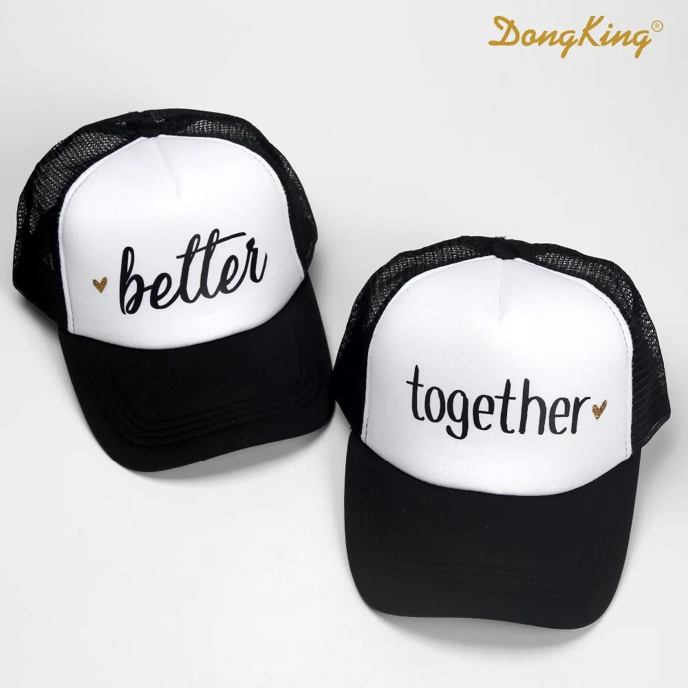 Модная кепка тракер DongKing с надписью Better Together высококачественные кепки принтом