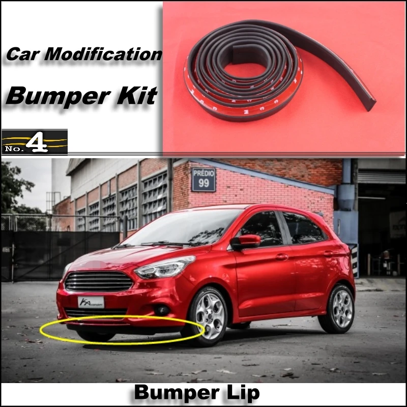 Bumper Lip For Ford Ka / Sport Ka MK2 Front Spoiler Skirt / Bumper Kit