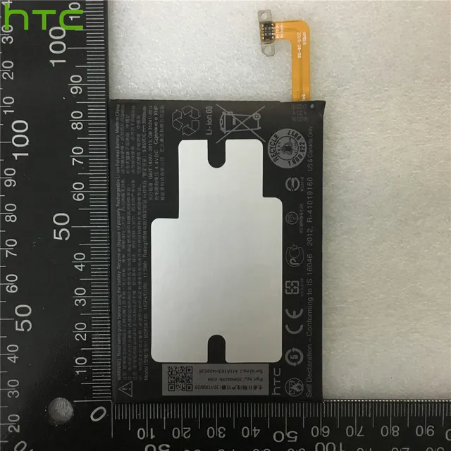 Оригинальный htc 3000 mAh B2PS6100 Замена Батарея для одного M10 10/10 Lifestyle M10H M10U Аккумулятор Bateria Batterij