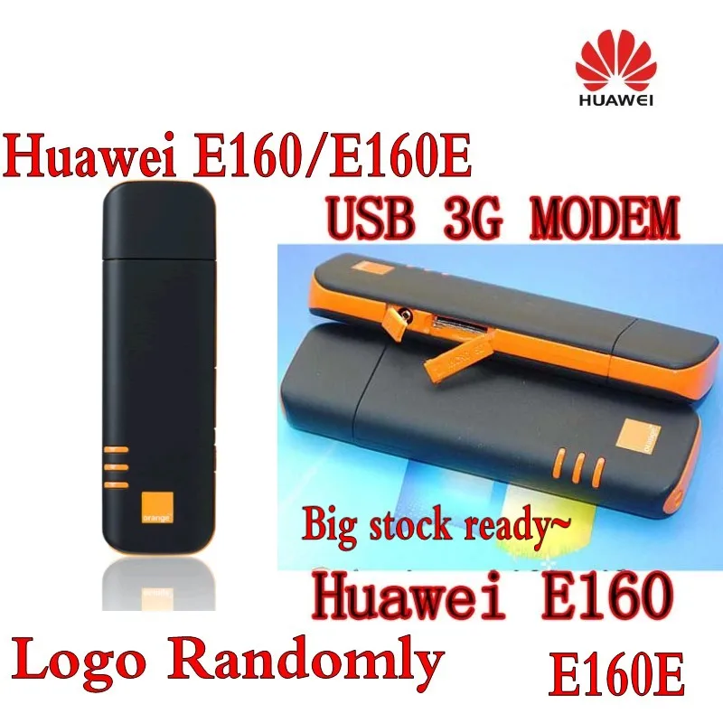 UNLOCKED HUAWEI E160/E160E 3G USB Mobile Broadband Dongle Internet Modem Stick