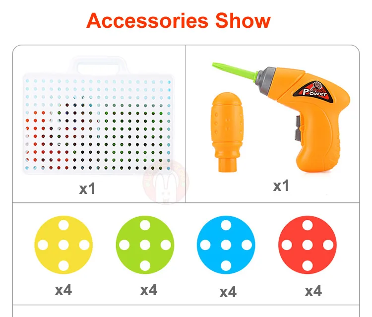 Conjunto de Ferramentas do Menino Toolbox com Toolkit Educativos para Crianças Ferramenta Criativa Brinquedo Broca Mosaico Fingir Jogar Criança Brinquedos 8 menino broca mosaico fingir jogar toolbox com