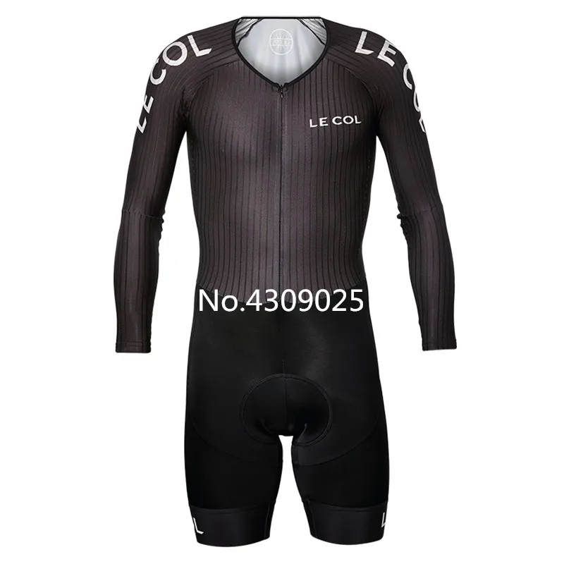 

2020 WIGGLE Long sleeve Body Triathlon Men's Race Suit custom bicycle maillot LE COL skinsuit Aero running Jersey ciclismo