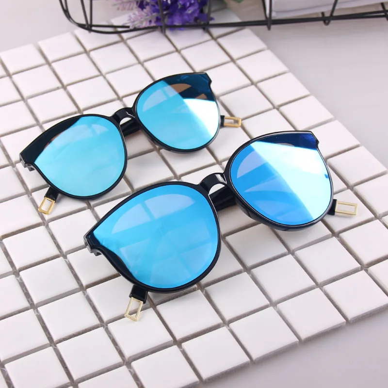 Летние модные детские солнцезащитные очки в одинаковом стиле UV400 Zonnebril Dames для девочек и женщин милые очки Кот очки N796