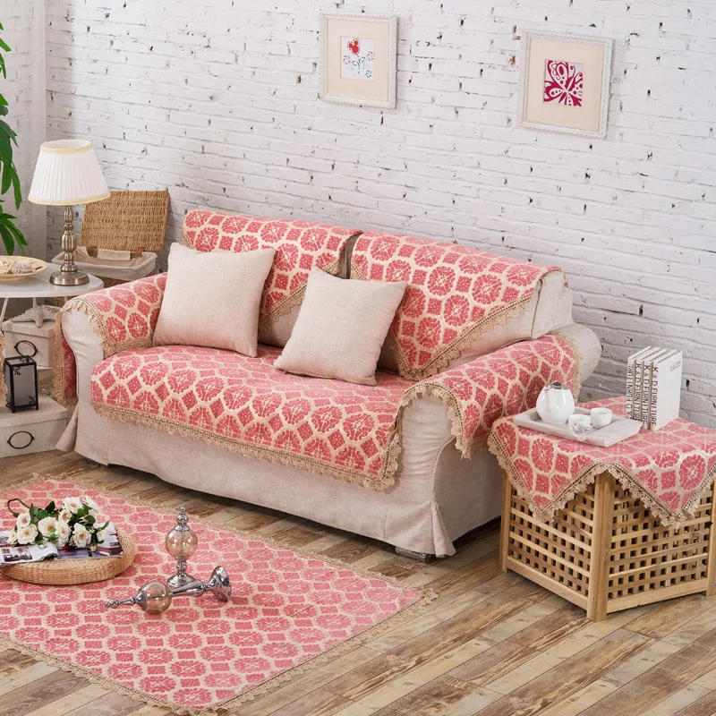 Best New Arrival Europe Style Sofa Cover Armrest Slipcover New Arrival Europe Style Sofa Cover Armrest Slipcover Chenille Fabric Couch Covers Set Sectional Towel For Home