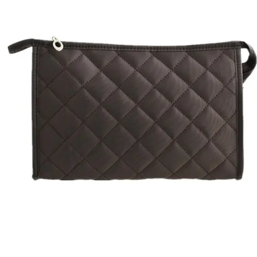 

NEW Women Zipper Closure Small Cosmetic Case Makeup Bag - Orange Size S