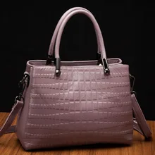 Женские Модные плеча верхнюю ручку сумка из мягкой натуральной кожи роскошные Дизайнерские Сумка-мешок сумка